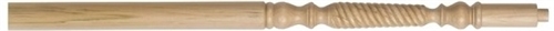 Tulip Barley Twist Volute Newel Post