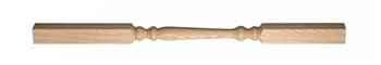 Oak Colonial Turned 41mm Spindle 1100 x 41 x 41mm