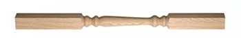 Oak Colonial Turned 55mm Spindle 900 x 55 x 55mm