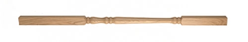 Oak Georgian Turned 35mm Spindle 1100 x 35 x 35mm