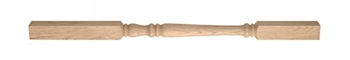 Oak Georgian Turned 41mm Spindle 1100 x 41 x 41mm
