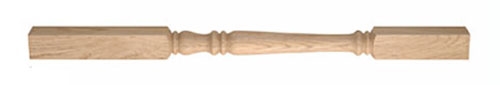 Oak Georgian Turned 55mm Spindle 1100 x 55 x 55mm