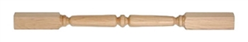 Oak Grecian Turned 55mm Spindle 900 x 55 x 55mm