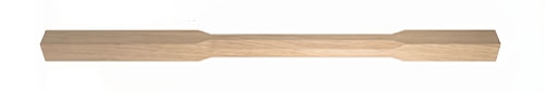 Oak Stop Chamfer 41mm Spindle 1100 x 41 x 41mm