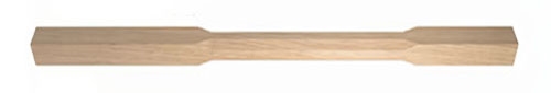 Oak Stop Chamfer 55mm Spindle 1100 x 55 x 55mm