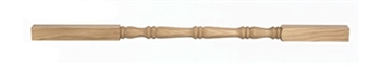 Oak Classic Turned 35mm Spindle 1100 x 35 x 35mm
