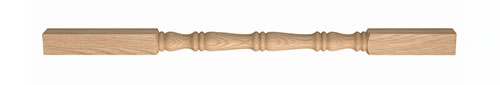 Oak Classic Turned 41mm Spindle 1100 x 41 x 41mm