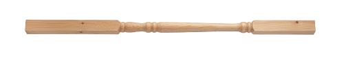 Pine Georgian Turned 35mm Spindle 900 x 35 x 35mm