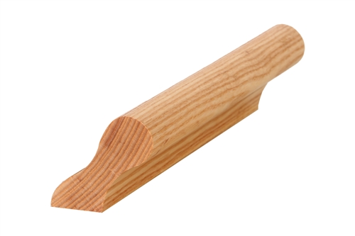 Ash Pigs Ear Wall Mounted Handrail 2.4mtr