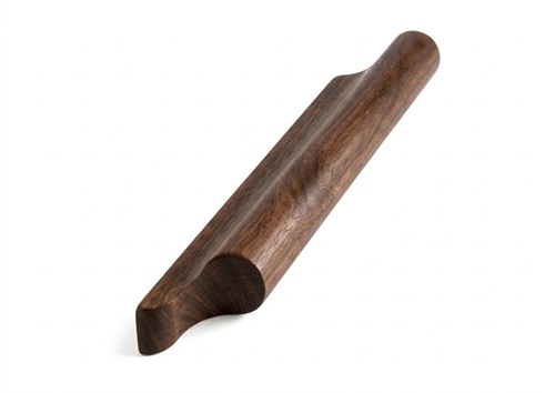 Walnut Pigs Ear Wall Mounted Handrail 3.6mtr