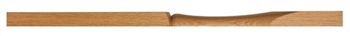 Oak Precision Newel Half Post