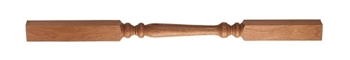Dark Hardwood Colonial Turned 41mm Spindle 900 x 41 x 41mm