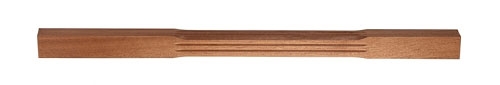 Dark Hardwood Fluted Stop Chamfer 41mm Spindle 1100 x 41 x 41mm