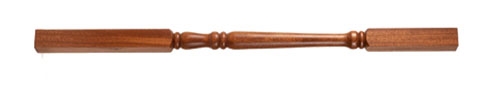 Dark Hardwood Georgian Turned 35mm Spindle 1100 x 35 x 35mm