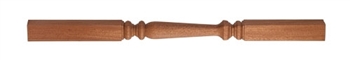 Dark Hardwood Provincial 41mm Spindle 1100 x 41 x 41mm