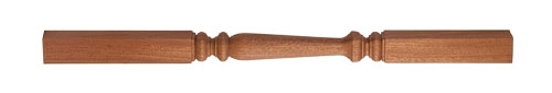 Dark Hardwood Provincial 41mm Spindle 900 x 41 x 41mm
