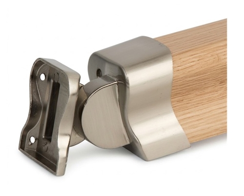 HDR Brushed Nickel Handrail Connector