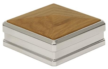 Solution Chrome Oak Newel Cap