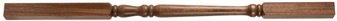 Walnut Georgian Turned 35mm Spindle 900 x 35 x 35mm