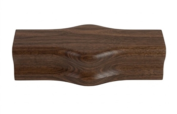 Walnut Handrail Straight Cap