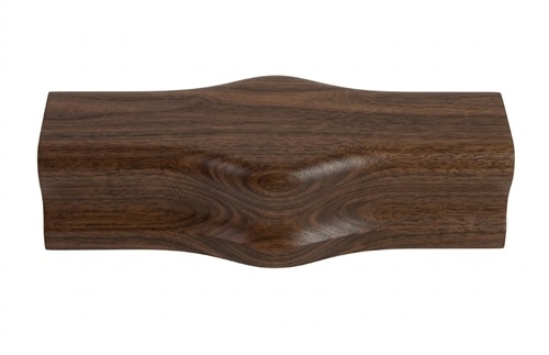Walnut Handrail Straight Cap