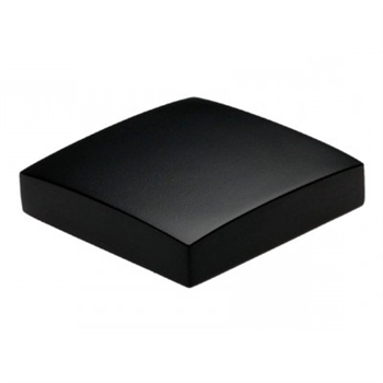 Whittington Black Flat Newel Cap 90mm