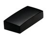Whittington Black Half Flat Newel Cap 90mm