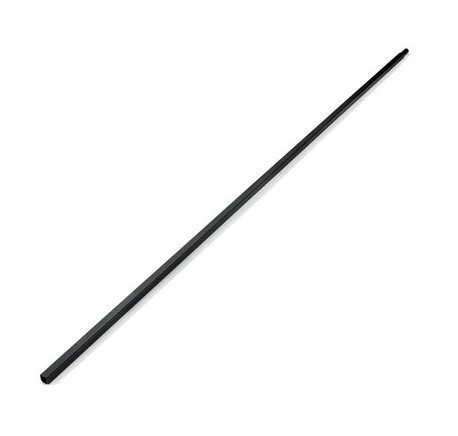Whittington Matt Black Iron Plain Square Spindle