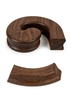 Walnut Handrail Right Hand Volute, Including Under Easing